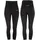 High Waist 7/8-Tights HWL302 schwarz Gr L