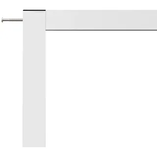 hecht International Master SlimPlus 100 x 210 cm weiß