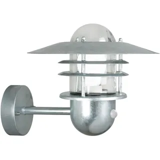 Nordlux Außenwandleuchte Metall 20,0 cm inkl. Bewegungsmelder silber