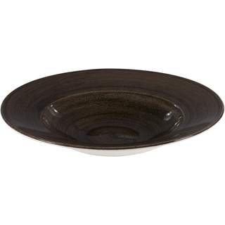 Churchill Stonecast -Wide Rim Bowl Pastateller- Ø28cm, Farbe wählbar (Iron Black)