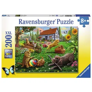 Ravensburger Puzzle - Entdecker auf vier Pfoten, 200 XXL-Teile