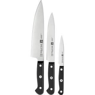 Zwilling Messerset Zwilling® Gourmet, Kunststoff, 3-teilig, rostfrei, Kochen, Küchenmesser, Messersets