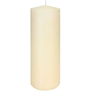 4er Pack Kaminkerze Laternenkerze champagner Größe ca. 10 x 30 cm