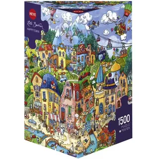 Heye Puzzle - Happytown, Berman, 1500 Teile