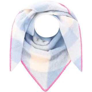 Zwillingsherz "Karo", in hellblau, - (L)76 x (B)68 cm