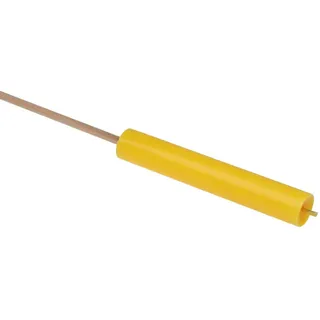 Wiedemann Fackelkerze, Gartenfackelkerze Gelb 230/38 mm, Gesamtlänge 680 mm