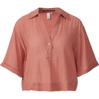 QS Strukturierte Bluse orange 44