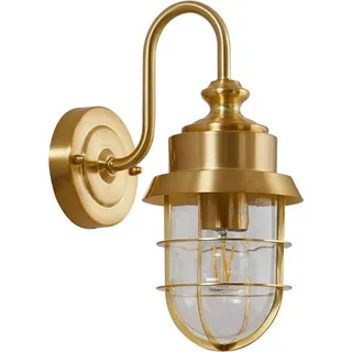 LINDBY Laterne Edelstahl 31,0 cm 1 x E27 gold