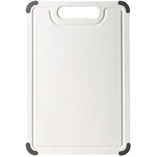 langlebig Schneidebrett Plastik-Schneidebrett Küchenschneidebrett mit Saftnut und Griff Küchenmesser Haushaltsfruchtbrett Küchenbretter Hackbretter (Size : 15INCH)
