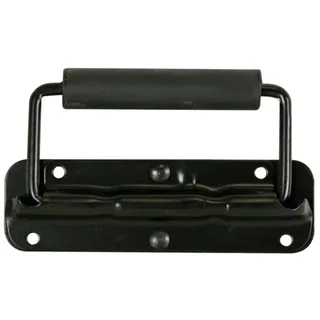 VELLEMAN HQ-Power Griff, für Lautsprechergehäuse, 140 x 40 mm, mit Feder, Metall, schwarz