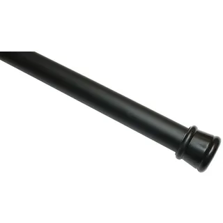 GARDINIA Scheibenstange Ø 26 mm 130 cm Schwarz