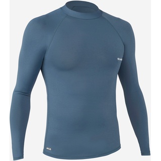 UV-Shirt Surfen Herren - Top 100 grau, blau|grau, M