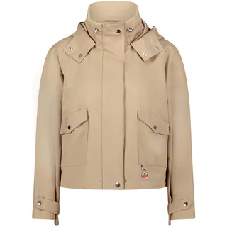Cartoon Casual-Jacke mit aufgesetzten Taschen in camel | 44