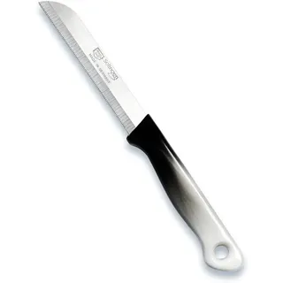 Kochmann Solingen Küchen Allzweck Obst und Gemüse Messer Klein Set (Schwarz Weiß 6tlg)