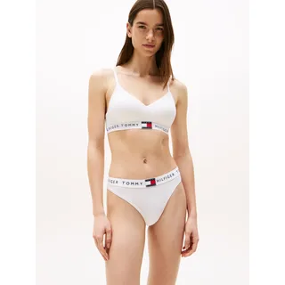 Tommy Hilfiger Damen Bralette Lift Verstellbare Träger, Weiß (White), XS - XS