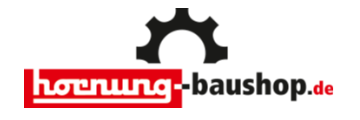 hornung baushop - Logo