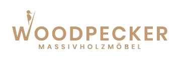 Woodpecker-Massivholzmöbel - Logo
