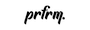 Prfrm Shoplogo