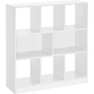 VASAGLE Bücherregal weiß 97,5 x 30,0 x 100,0 cm