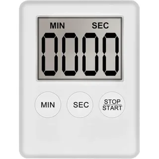 Digitaler Eieruhren Desktop Küchentimer, Kurzzeitwecker 1 Stück Küchentimer Kurzzeitmesser Digital Timer Eieruhr Küchenuhr Küchenwecker Countdown Stoppuhr Küche Mit LED Lauter Alarm Zum Kochen Backen