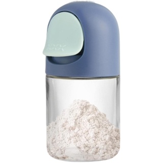 Nupaque Quantitativer Salzstreuer - Mess-Gewürzflasche mit strapazierfähigem Deckel,Must Have für die Küche, Salzspender aus Glas für Meersalz und Gewürze