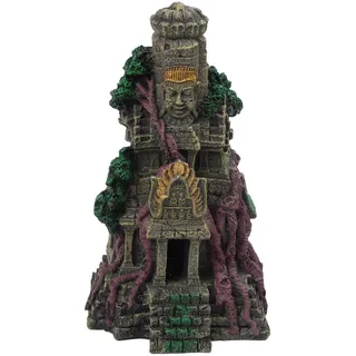 Relaxdays Aquariendeko Tempel 26 X 15,5 X 13 Cm