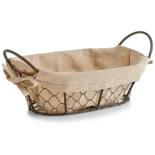Zeller Brotkorb Countrystyle braun,