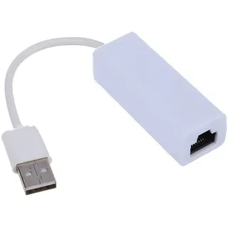 REY Adapter USB 2.0 männlich auf Ethernet RJ45 Netzwerkkarte 10/100Mb