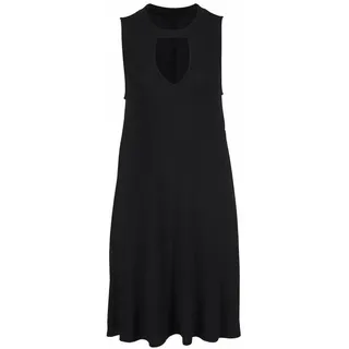 beachtime by lascana Strandkleid Schwarz 44