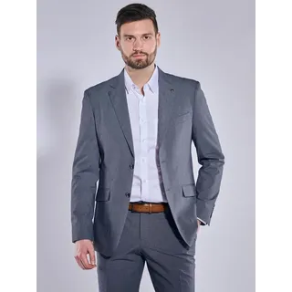 engbers Herren Anzug-Sakko regular blau gemustert - 25