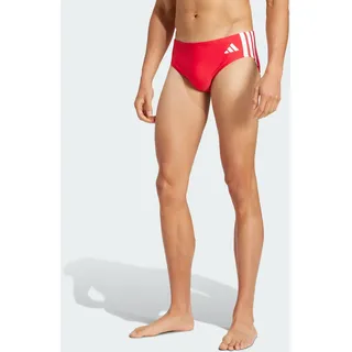 Adidas 3-Streifen Badehose pure ruby/white (Herren) (JN6540)