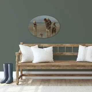 Art for the home - Leinwandbild Kinder Meer (jozef Israëls)",