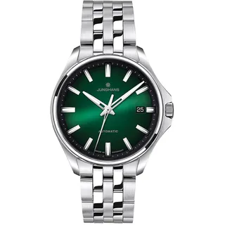 Junghans 27/4684.44 Damenuhr Meister S Automatic Grün 36 mm