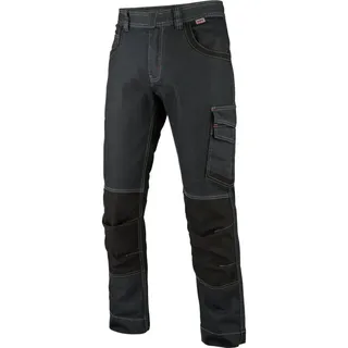 Würth MODYF Workerjeans Sagittarius elastische Arbeitsjeans für Handwerker Herren Jeans für die Arbeit und Freizeit schwarz 50