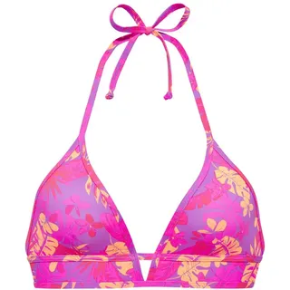 VENICE BEACH Bikini-Top Damen Lila/Pink 38 Cup A/B