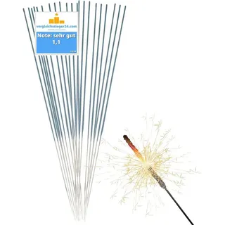 TK Gruppe Timo Klingler 30x XXL Wunderkerzen 28 cm - Sternspritzer & Geburtstagskerzen Fontäne für Partys & Geburtstag & Hochzeit Silvester für Jugendlichen & Kinder