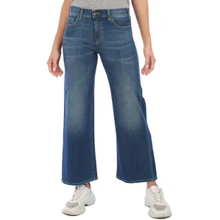 Emporio Armani Wide Leg 3K2J33 Jeans für Damen, dunkelblau, 34 - 34