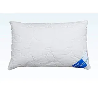 Frankenstolz Original Kissen mit kühlendem Tencel/Lyocell und weichen Faserbällchen, ideal für Schwitzer, Kochfest und damit ideal für Allergiker geeignet, Made in Germany, Größe ca. 40 x 60 cm