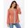 Klassische Bluse orange 52
