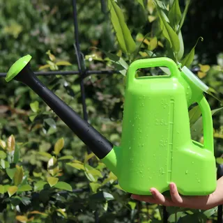 3-liter-gießkanne Mit Langem Ausguss Und Auslaufsicherem Deckel Für Garten- Und Zimmerpflanzen