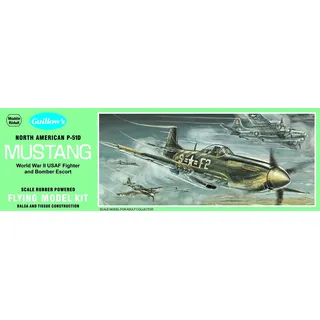 Guillow's North American P51D Mustang Modellbausatz