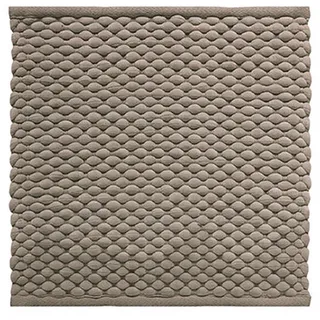 Aquanova Badteppich Maks, Taupe, Textil, 60x60 cm, für Fußbodenheizung geeignet, Badtextilien, Badematten
