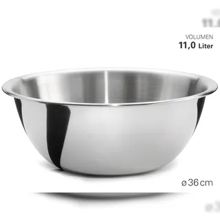 Weis Küchenschüssel Edelstahl Silber 36 cm