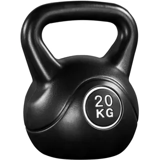 Yaheetech Kettlebell 6-20kg Vielseitiges Training Kugelhantel | 6kg 8kg 10kg 12kg 16kg 20kg Gewichte Kettlebells mit Kunststoff-Hartschale Rutschfest für Krafttraining Fitness Gymnastik