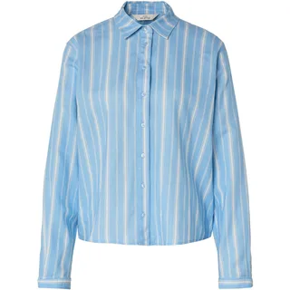 Tchibo - Leinenbluse - Damen - Gr. 42 - hellblau