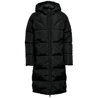 ONLY Wintermantel ONLY Damen langer Puffer-Mantel OnlNewAmanda Winter-Jacke Oversize schwarz L