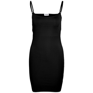 Noisy may Shirtkleid Mini Stretch Kleid Enges Slim Fit Dress Ärmellos NMTERESA (lang) 5744 in Schwarz schwarz L