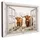 LEINWANDBILD Durchblick Highlander Tiere Groß 140x90