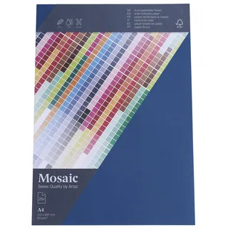 Artoz Briefpapier Mosaic marine DIN A4 90 g/qm 25 Blatt