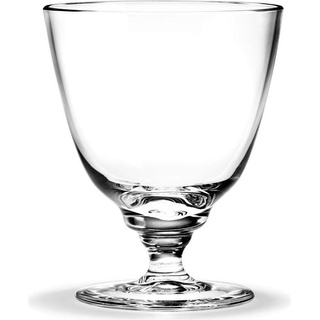 Holmegaard Flow Wasserglas mit Fuß, Trinkgläser, Transparent
